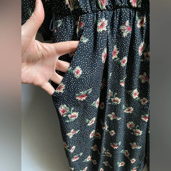 Autre Marque Molly & Bracken Floral Jumpsuit Sz L - Picture 9 of 15